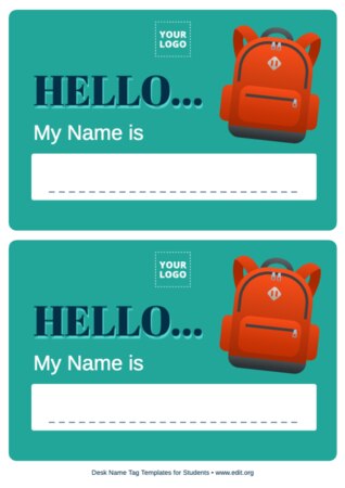 Edit a Classroom Desk Tag