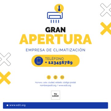 Edita un diseño de Aire Acondicionado