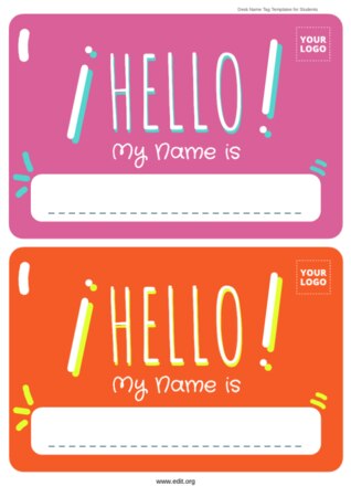 Edit a Classroom Desk Tag