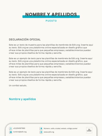 Editar una plantilla US letter