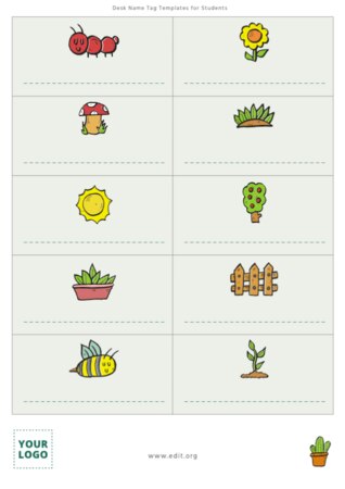 Edit a Classroom Desk Tag