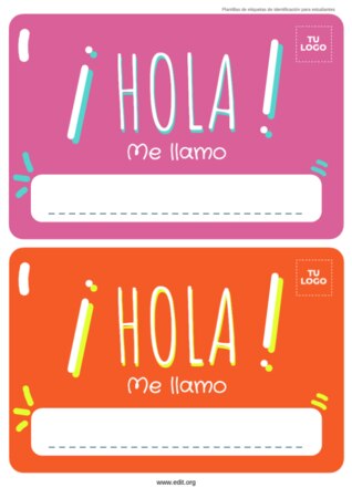 Edita una plantilla A4