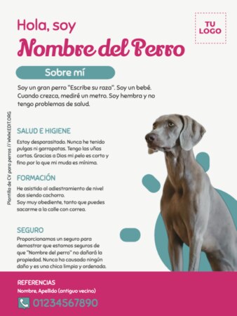 Editar una plantilla US letter