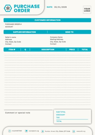 Modifica di un modello di ordine