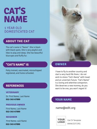 Bearbeite ein US-Briefformat