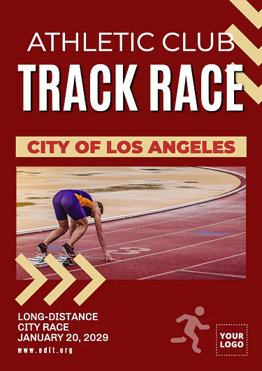 Editar um projeto sobre atletismo