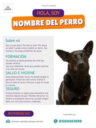 Editar una plantilla US letter