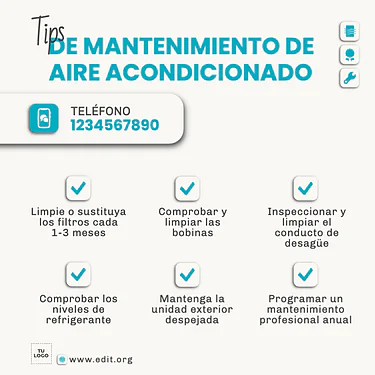 Editar un cartel de Control de Temperatura