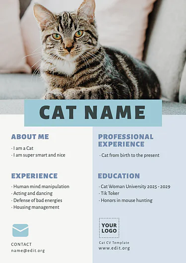Edit a Dog Resume