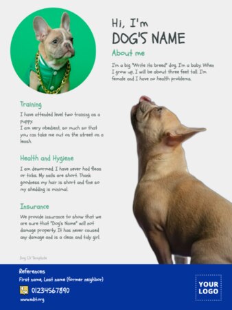 Edita una plantilla US letter