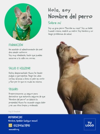 Editar una plantilla US letter