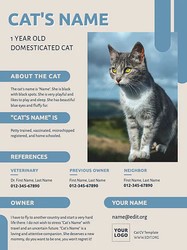 Edit a Dog Resume