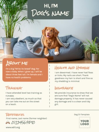 Edita una plantilla US letter