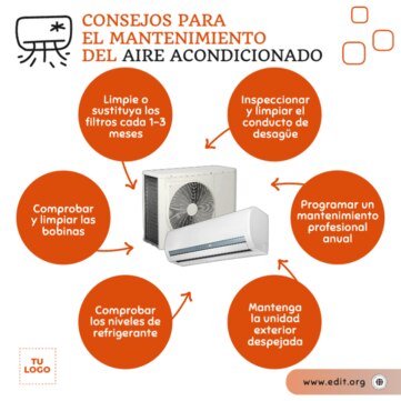 Edita un diseño de Aire Acondicionado