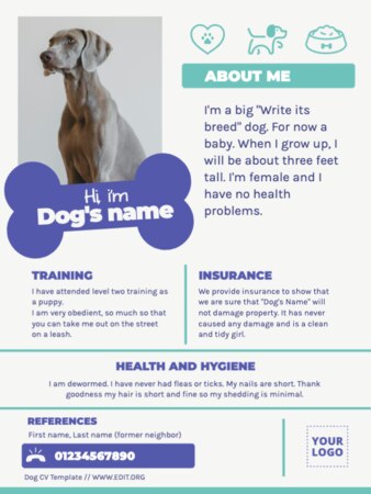 Edita una plantilla US letter