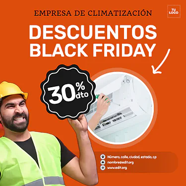 Edita tu plantilla de Black Friday