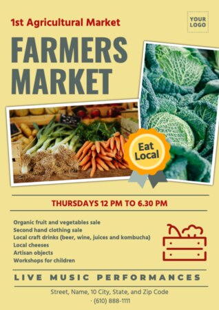 Edit a Farm Market flyer