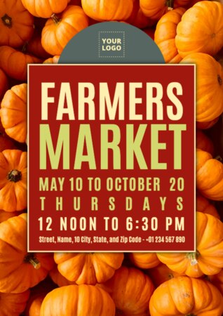 Edit a Farm Market flyer