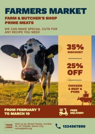 Edit a Farm Market flyer