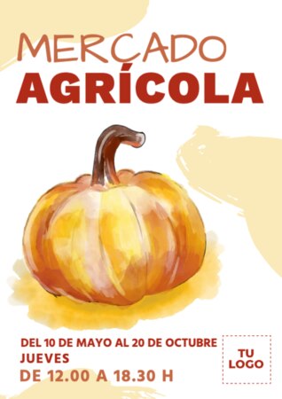 Edita un cartel de mercado