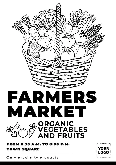 Edit a Farm Market flyer