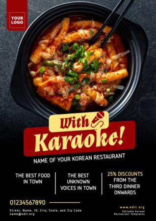 Edit a poster for your event