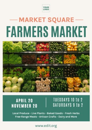 Edit a Farm Market flyer