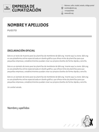 Editar una plantilla US letter