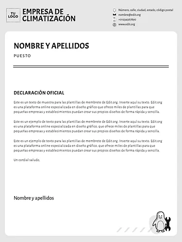 Editar una plantilla US letter