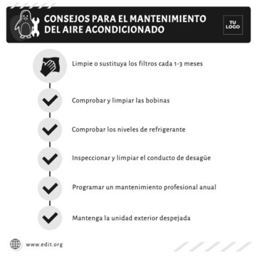 Edita un diseño de Aire Acondicionado