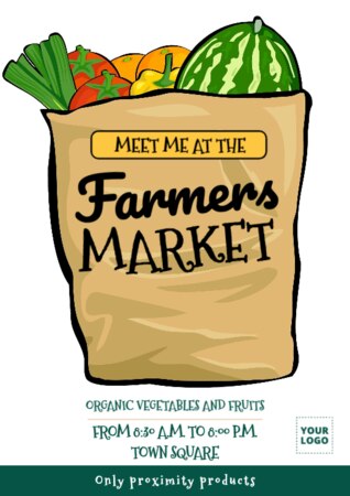 Edit a Farm Market flyer