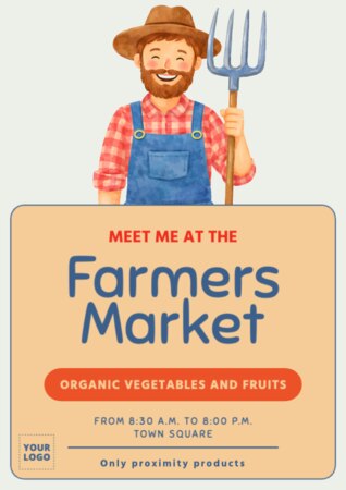 Editar um projeto para um mercado de agricultores
