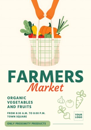 Editar um projeto para um mercado de agricultores