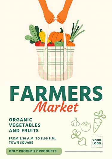 Edit a Farm Market flyer