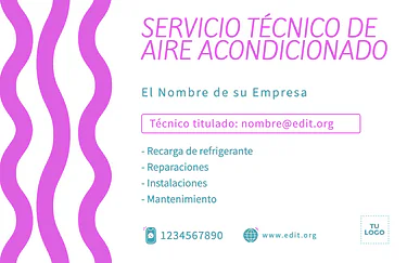 Edita una tarjeta de visita