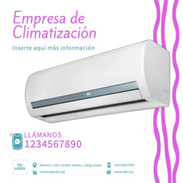 Edita un diseño de Aire Acondicionado