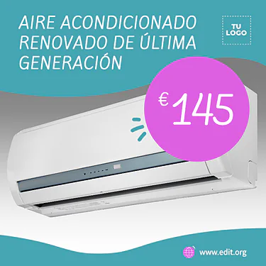 Edita un diseño de Aire Acondicionado
