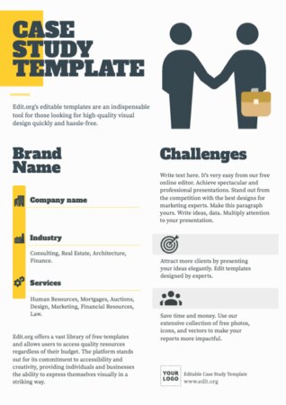 Edit a Case Study