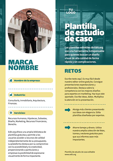 Edita un modelo de un Estudio de Caso