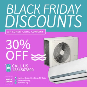 Modifiez votre modèle de Black Friday