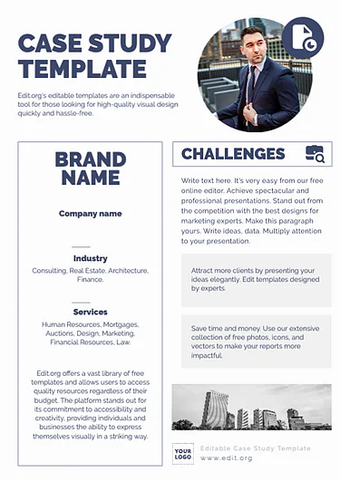 Edit a Case Study