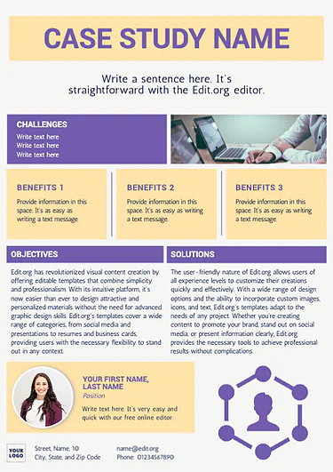 Edit a Case Study