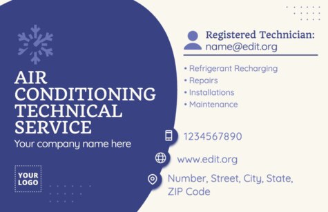 Ontwerp uw visitekaartje