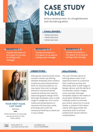 Edit a Case Study
