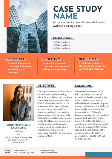 Edit a Case Study