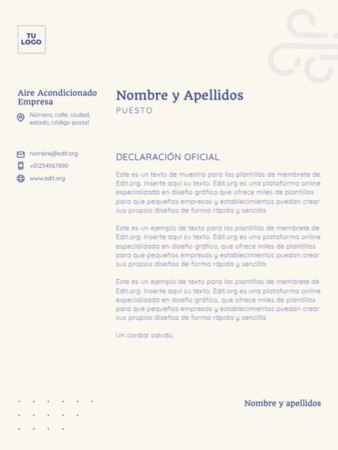 Editar una plantilla US letter