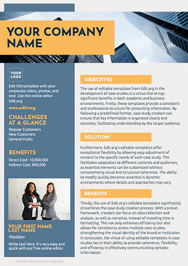 Edit a Case Study