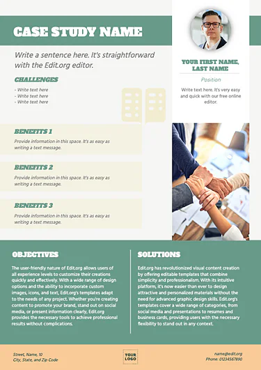 Edit a Case Study