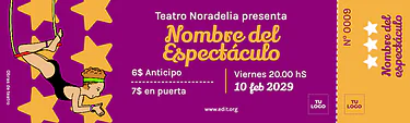 Edita una plantilla de circo