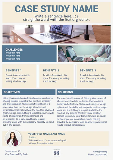 Edit a Case Study